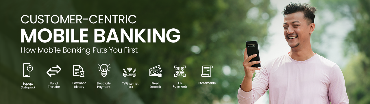 Customer-Centric Mobile Banking: How Mobile Banking Puts You First - Banner Image