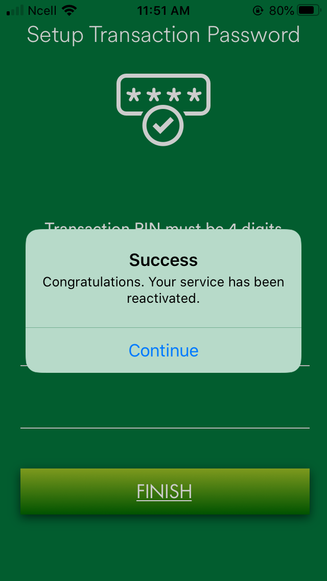 Activation Successful - Image