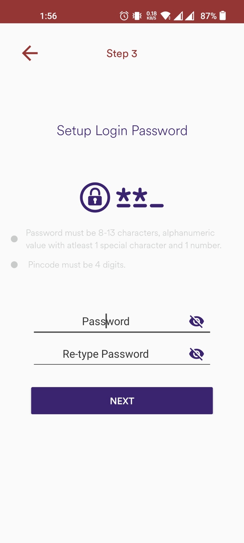 Set Password - Image