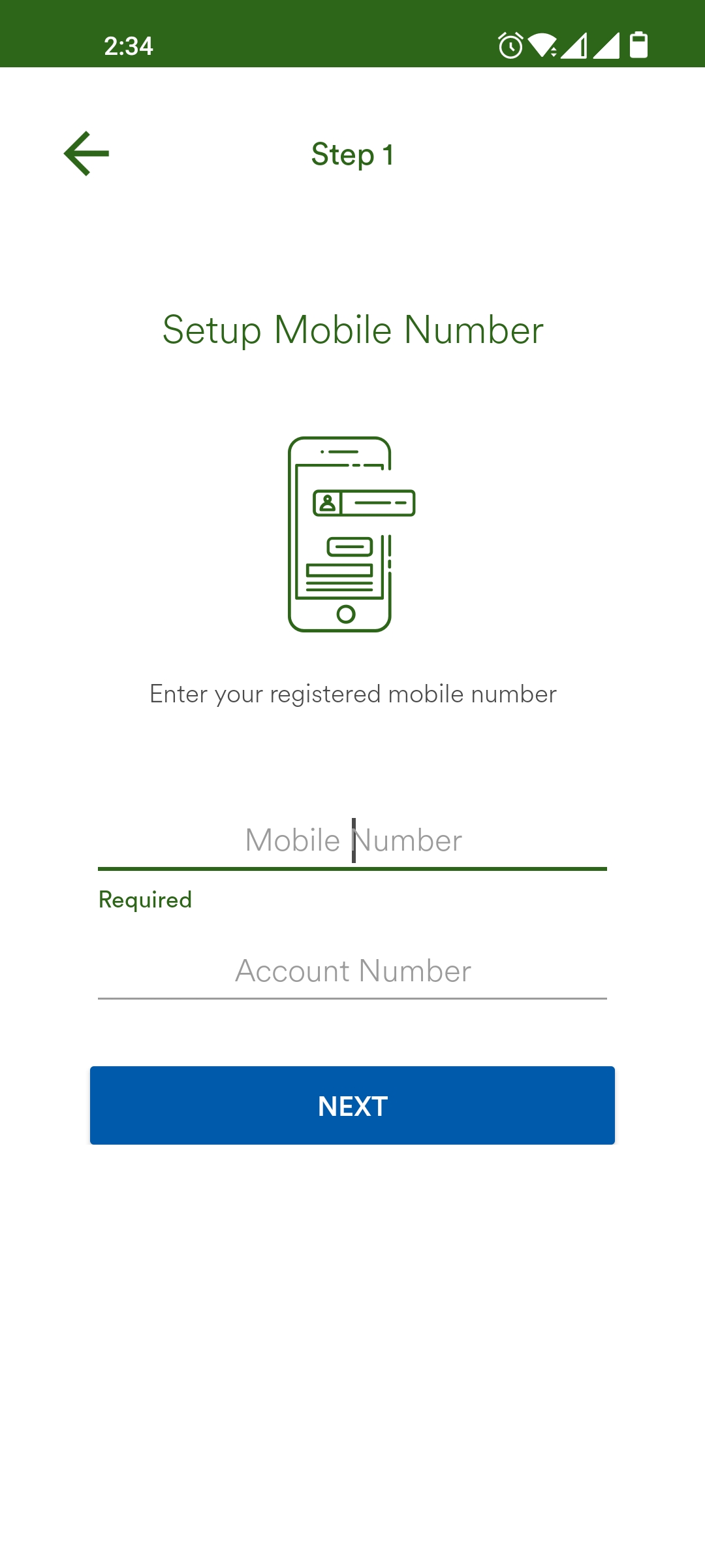 Enter Details - Image