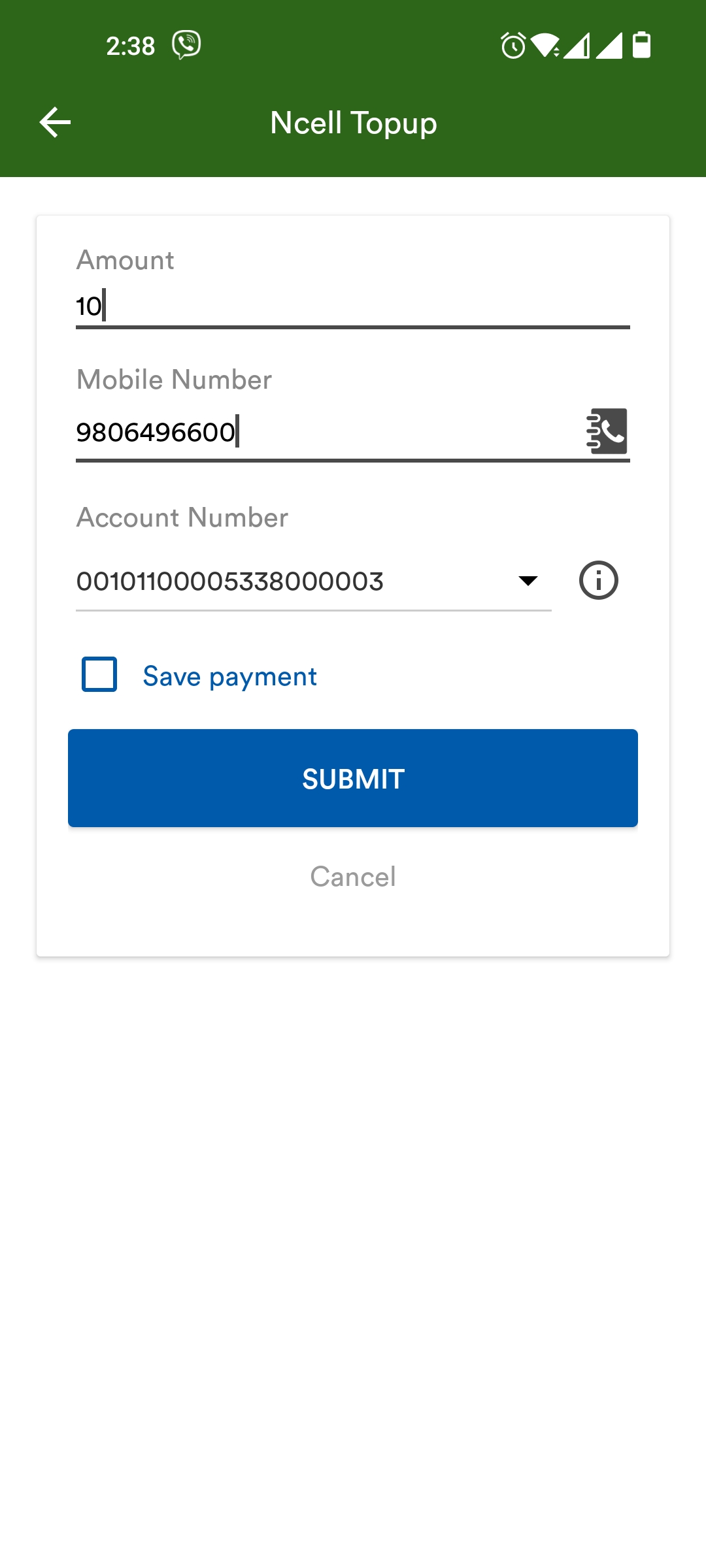 Enter Details - Image