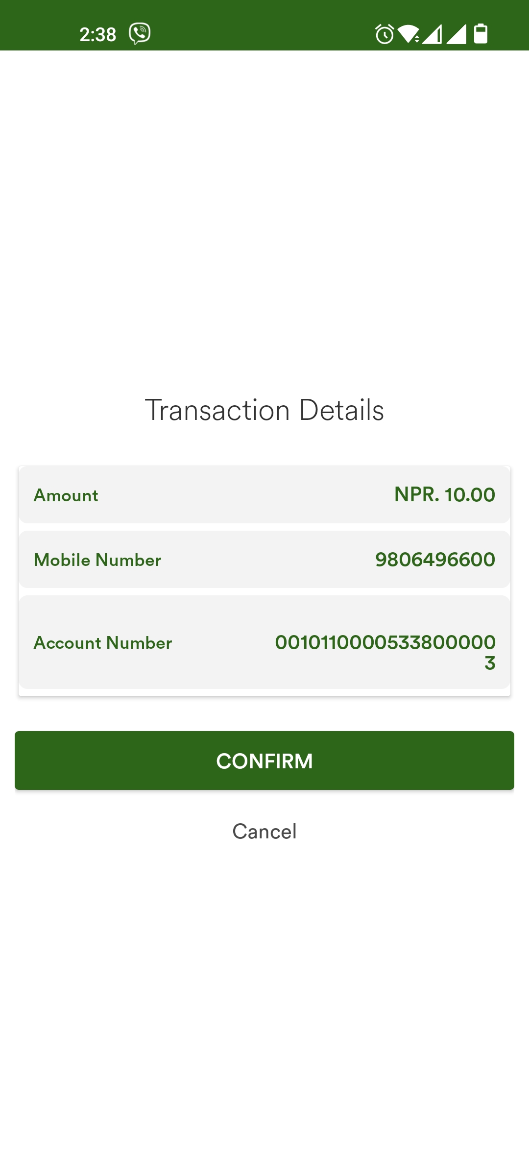 Confirm Details - Image