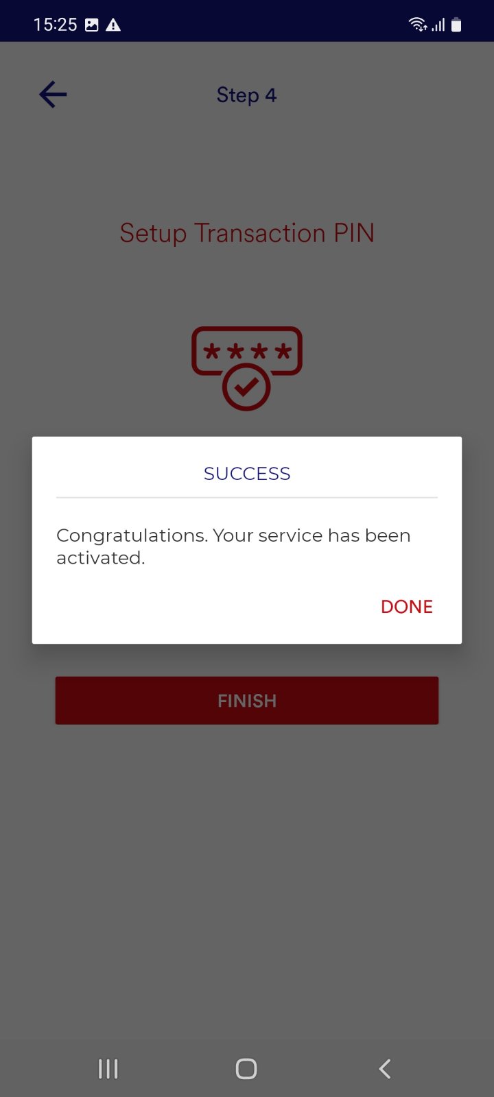 Activation Successful - Image