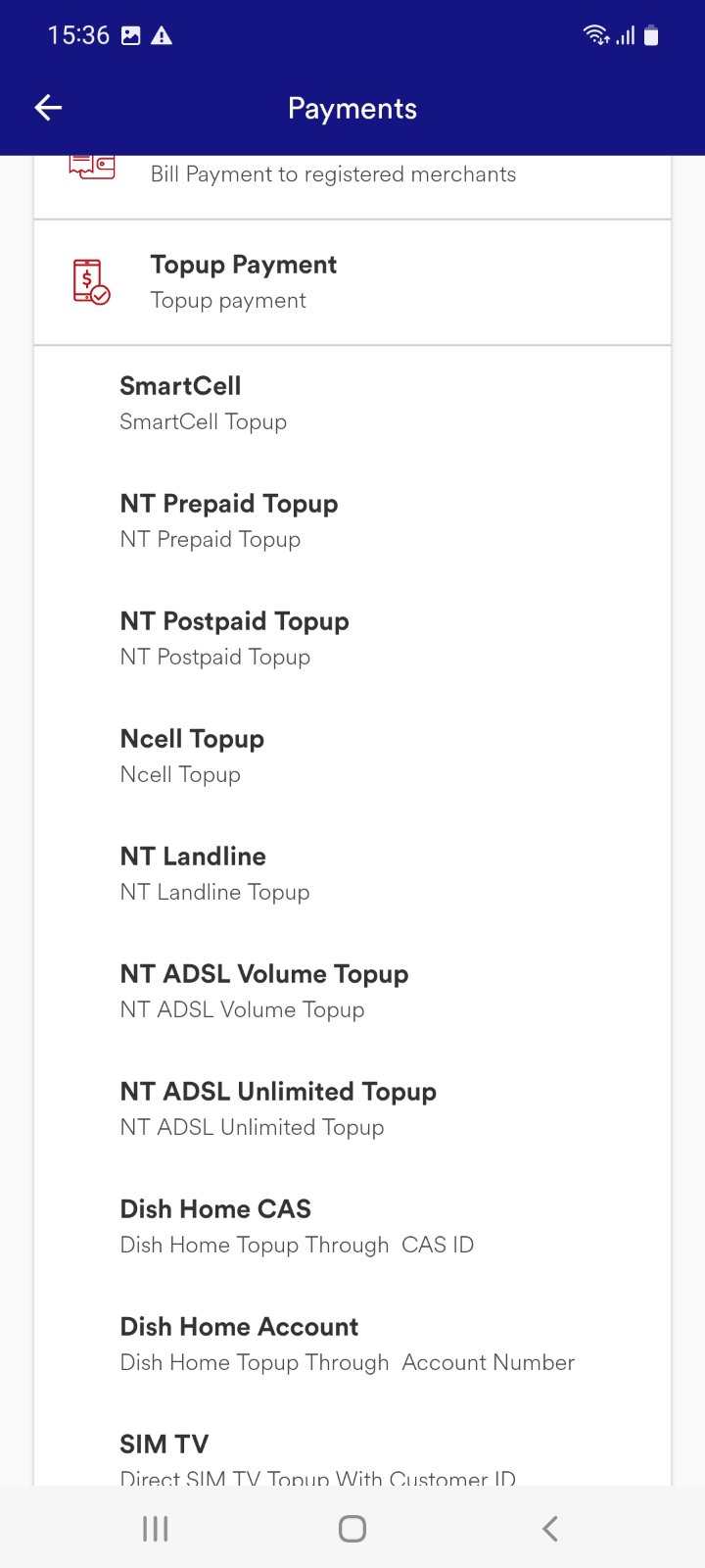 Topup Payment - Image