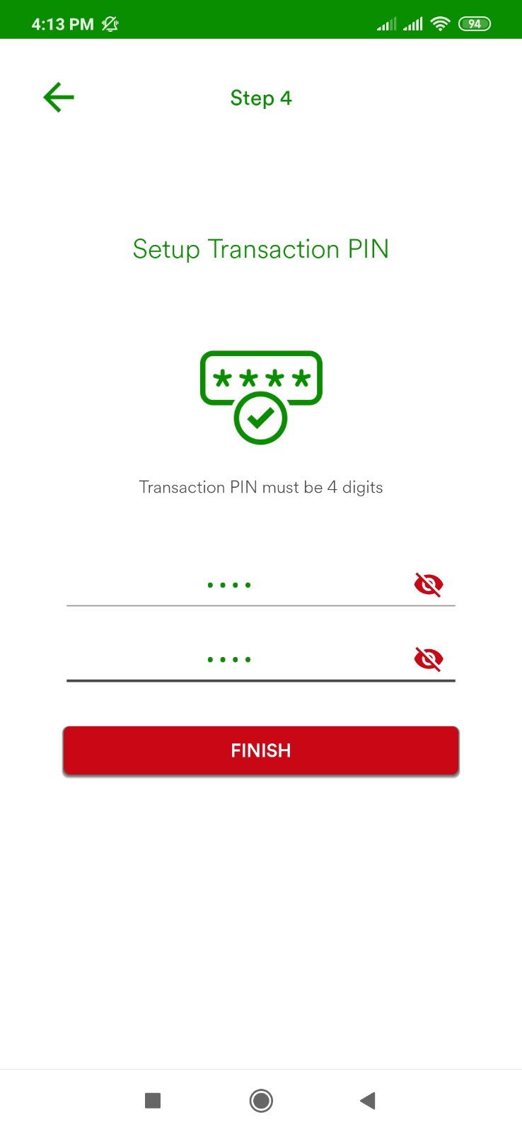 Set Transaction PIN - Image