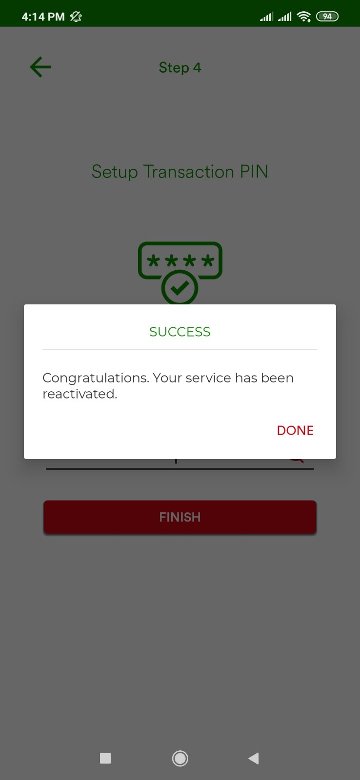 Activation Successful - Image