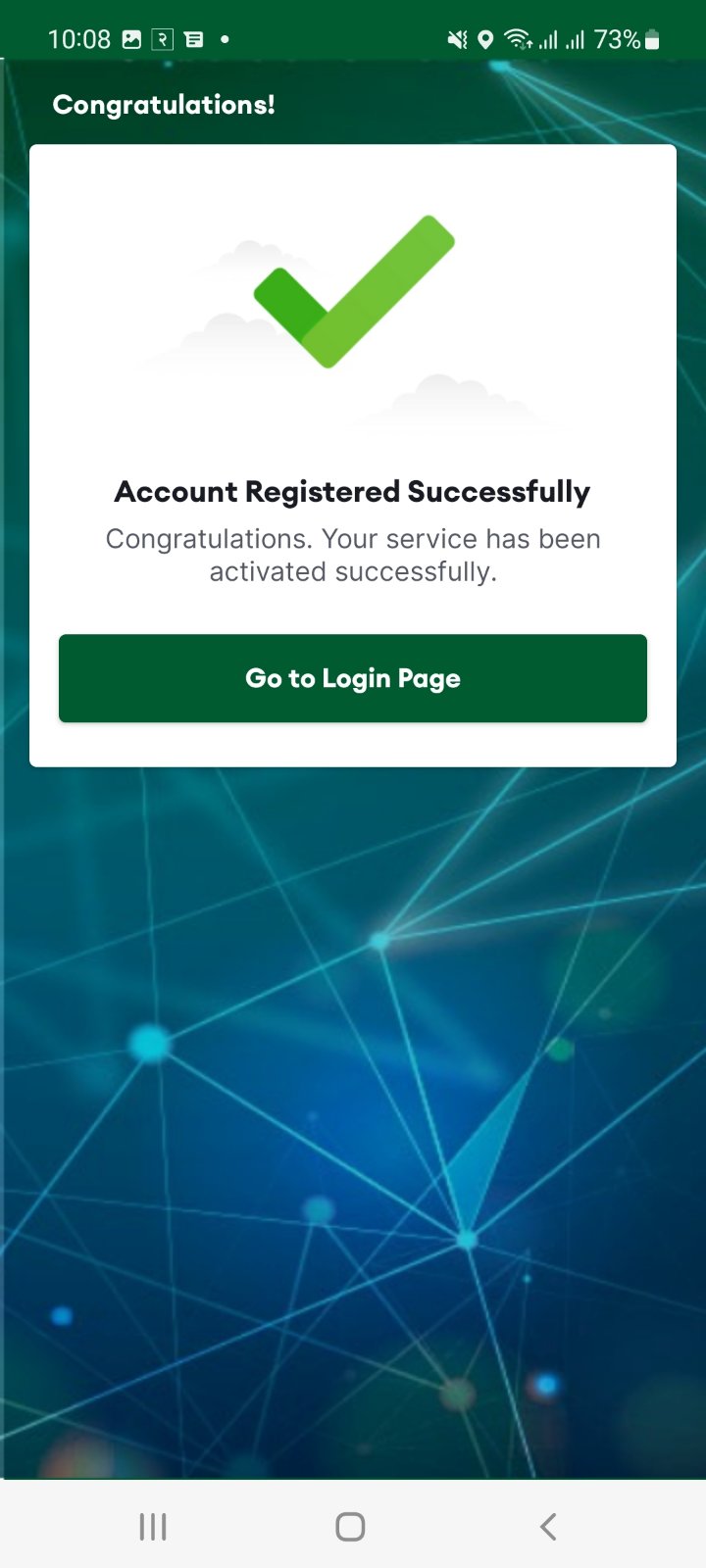 Activation Successful - Image