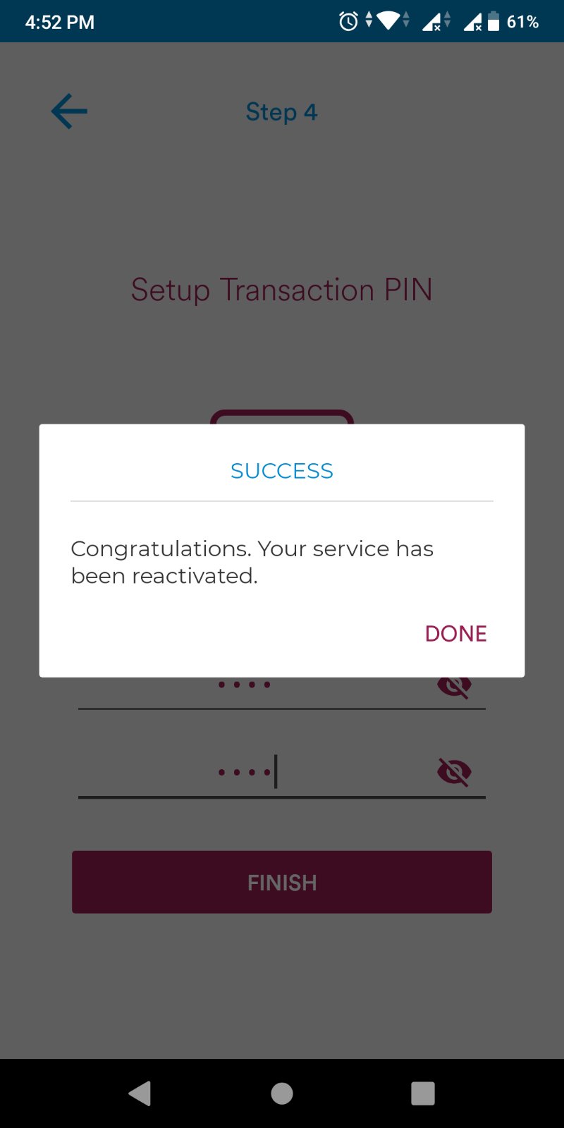 Activation Successful - Image