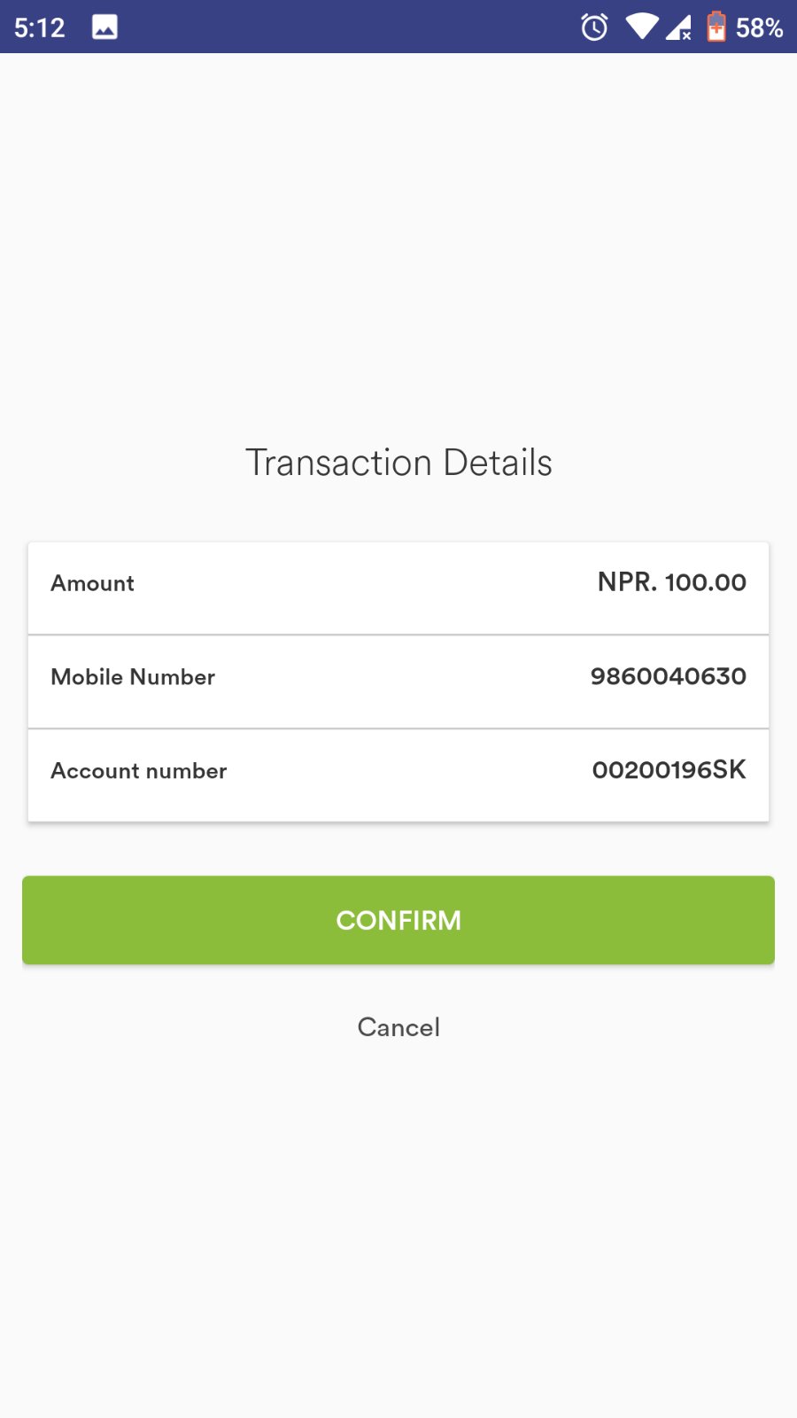 Confirm Details - Image